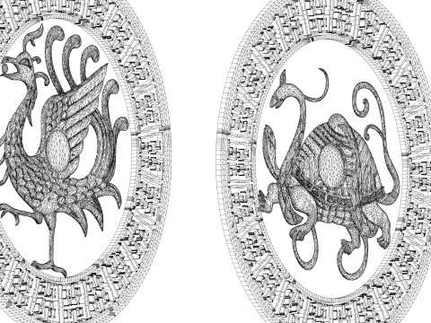 Chinese Draak -B7 3D printmodel