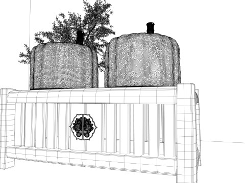 Badkamermeubel Met Wastafel -B2 3D Model