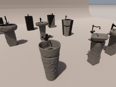 Lavabolu Banyo Dolabı -B7 3D Model