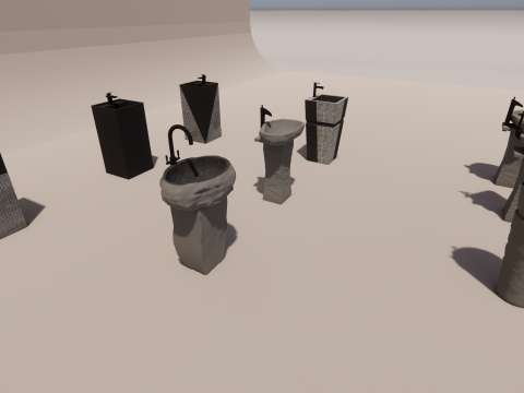 Lavabolu Banyo Dolabı -B7 3D Model