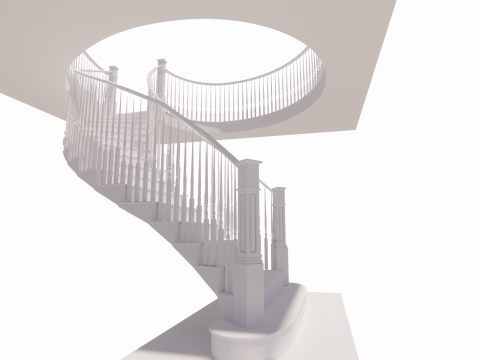 Escalera de caracol -B2 Modelo 3D