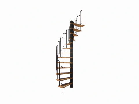 Spiral staircase -B7 3D Model