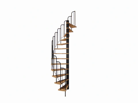 Spiral staircase -B7 3D Model