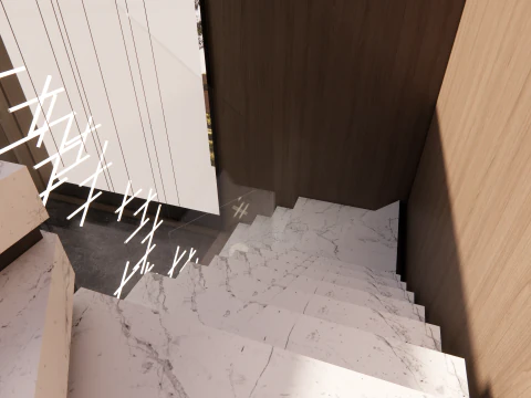 Spiral staircase -B12 3D Model