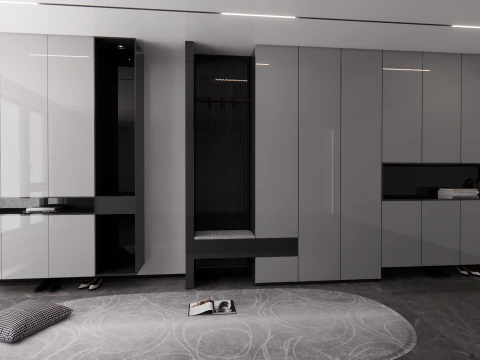 Wardrobe -B1 3D Model
