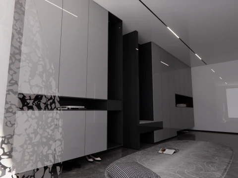 Wardrobe -B1 3D Model