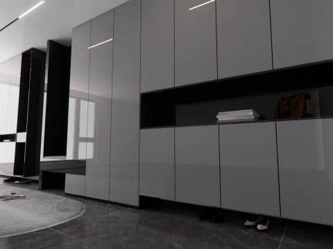 Wardrobe -B1 3D Model