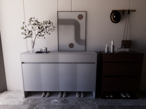 Kledingkast -B2 3D Model