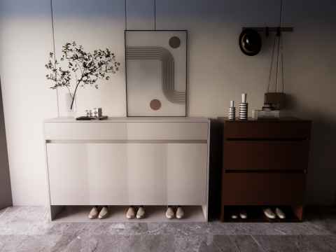 Kledingkast -B2 3D Model