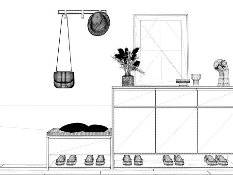 Wardrobe -B3 3D Model