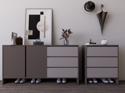 Wardrobe -B4 3D Model