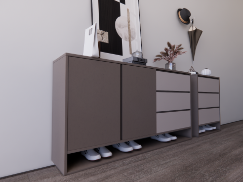 Wardrobe -B4 3D Model