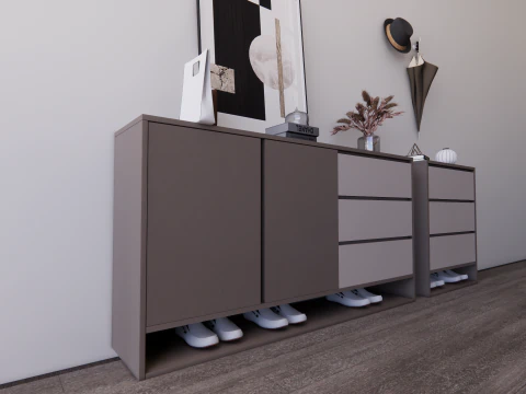 Wardrobe -B4 3D Model