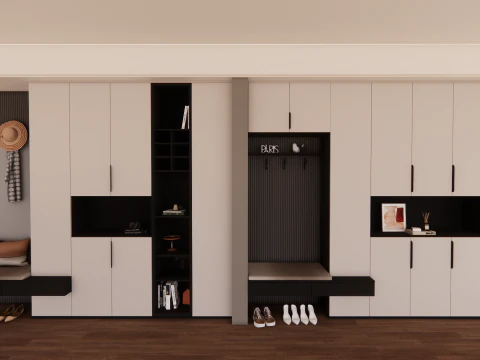 Wardrobe -B5 3D Model