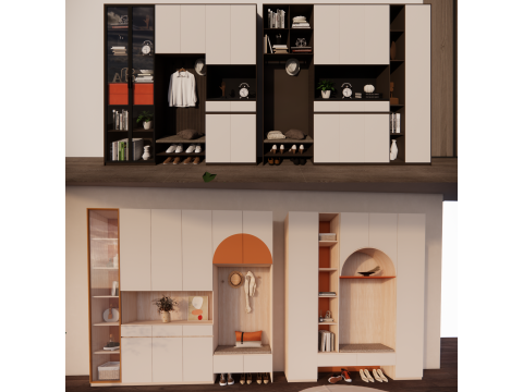 Wardrobe -B6 3D Model