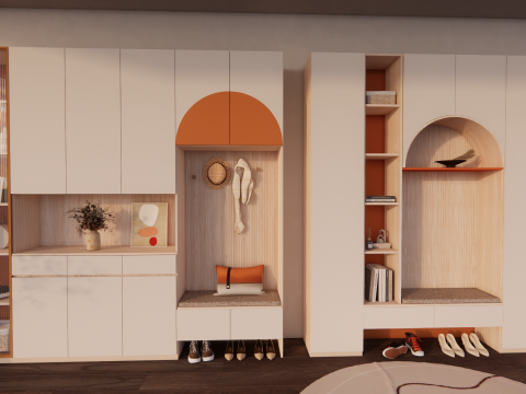 Kleiderschrank -B6 3D Modell