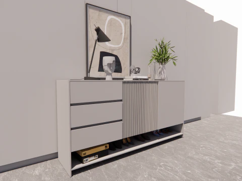 Wardrobe -B7 3D Model