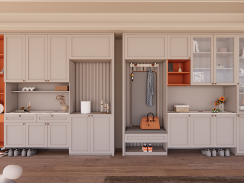 Kleiderschrank -B7 3D Modell