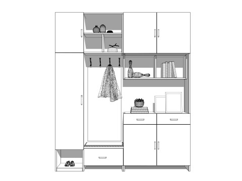 Armadio -B9 Modello 3D