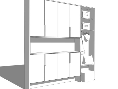 Armadio -B9 Modello 3D