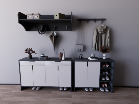 Armadio -B10 Modello 3D