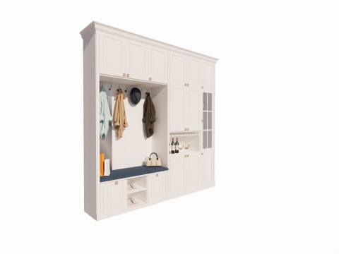 Kledingkast -B12 3D Model