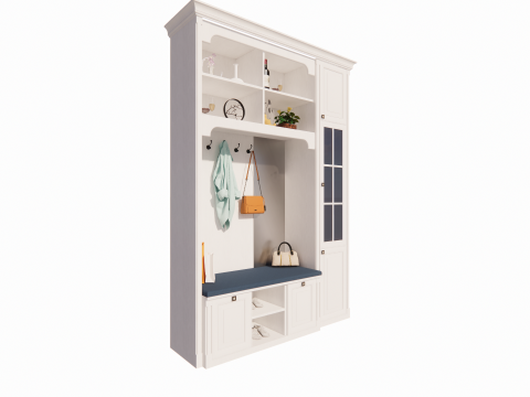 Kledingkast -B12 3D Model