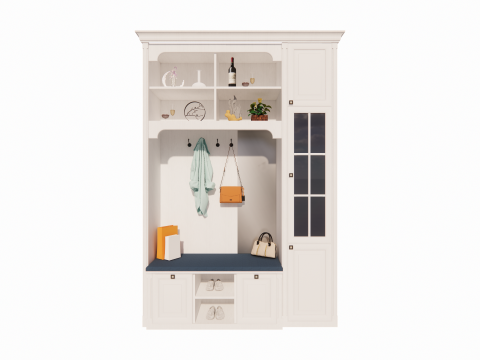 Kledingkast -B12 3D Model