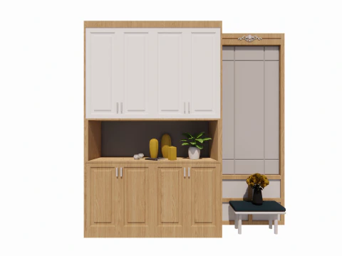 Wardrobe -B13 3D Model