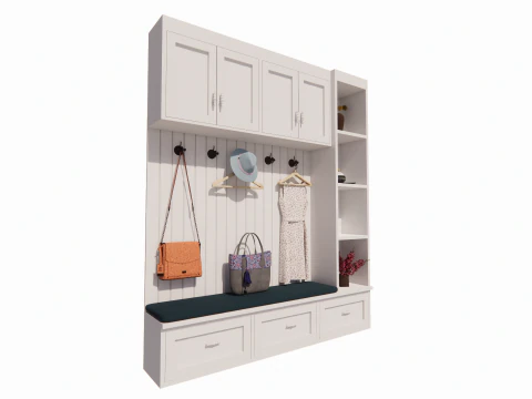 Wardrobe -B13 3D Model