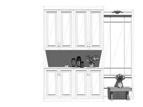 Wardrobe -B13 3D Model