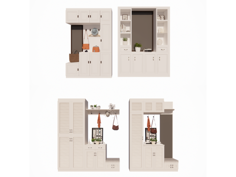 Wardrobe -B14 3D Model