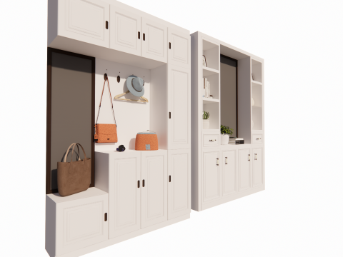 Kleiderschrank -B14 3D Modell