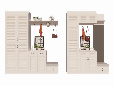 Wardrobe -B14 3D Model