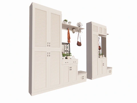 Wardrobe -B14 3D Model