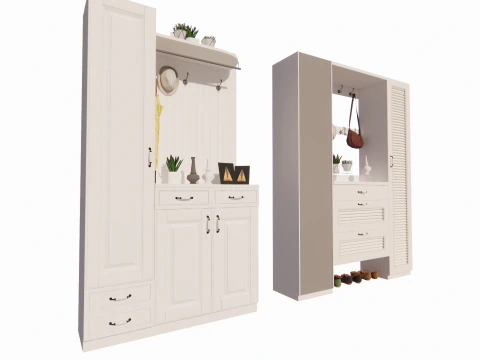 Wardrobe -B16 3D Model