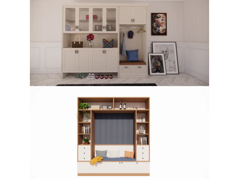 Wardrobe -B15 3D Model