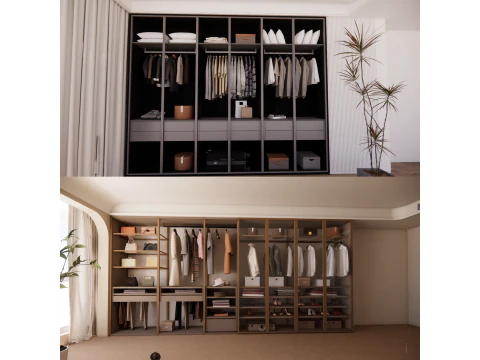 Hallway Furniture -B1 3D Model