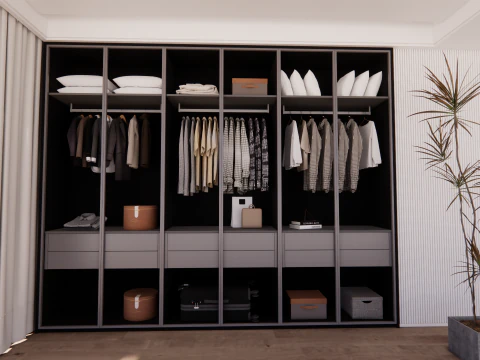 Hallway Furniture -B1 3D Model