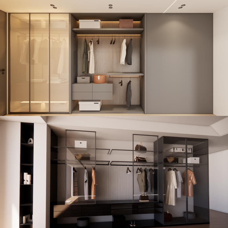 Hallway Furniture -B3 3D Model .c4d .max .obj .3ds .fbx .stl .blend 