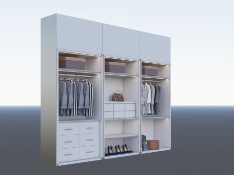 Hallway Furniture -B5 3D Model