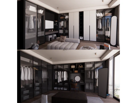 Hallway Furniture -B8 3D Model