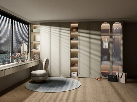 Hallway Furniture -B10 3D Model