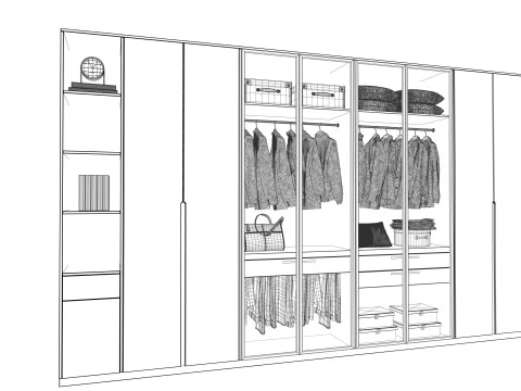 Hallway Furniture -B11 3D Model