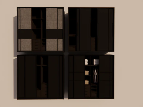 Hallway Furniture -B13 3D Model