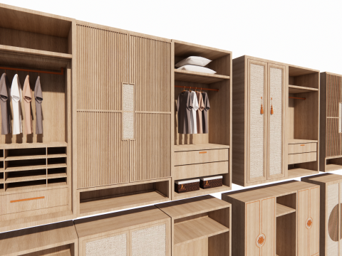 Меблі для передпокою -В14 3D Модель