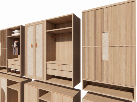 Меблі для передпокою -В14 3D Модель