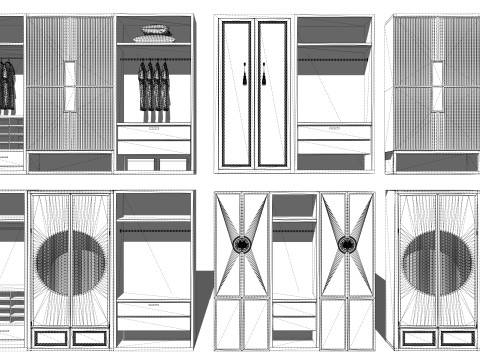 Меблі для передпокою -В14 3D Модель