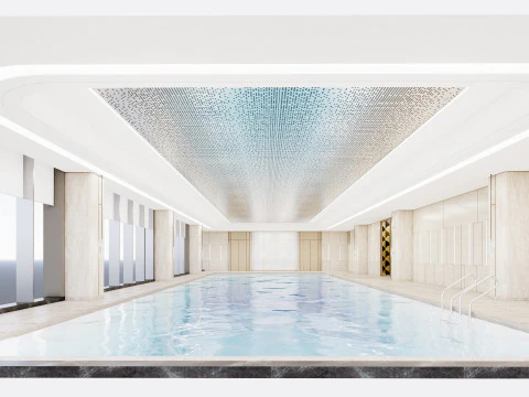 Collection swimming pools -B1 3D Model