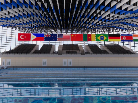 Collection swimming pools -B7 3D Model